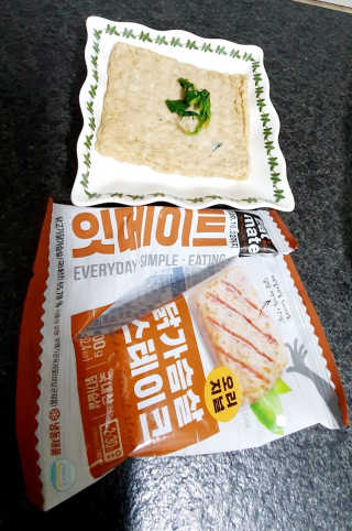 랭킹닭컴 잇메이트 닭가슴살 스테이크 혼합 1kg — 5점을 준 리뷰어가 2019년 12월 올린 사용 사진