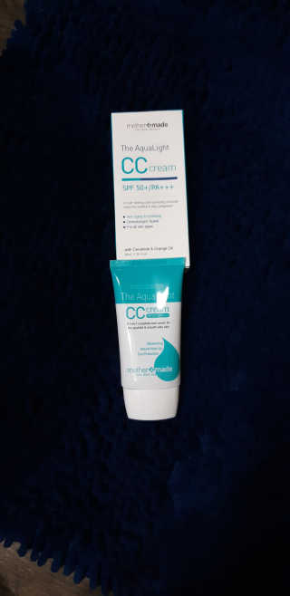 마더메이드 더 아쿠아라이트 CC크림 SPF50+ PA+++ — 5점을 준 리뷰어가 2019년 11월 올린 사용 사진