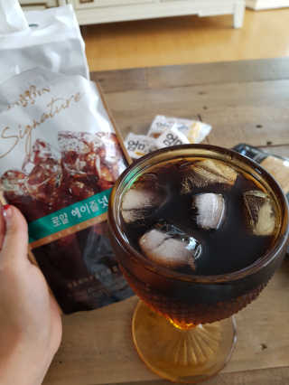 (주)쟈뎅 쟈뎅 시그니처 블랙, 헤이즐넛 230ml — 4점을 준 리뷰어가 2018년 7월 올린 사용 사진