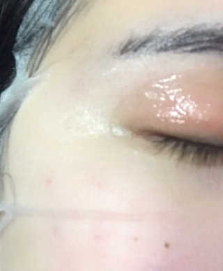 메이베나 1일 1팩 뽑아쓰는 마스크팩 — 5점을 준 리뷰어가 2019년 2월 올린 사용 사진