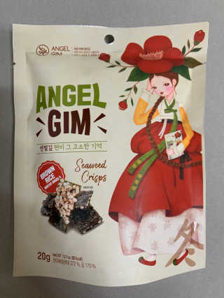 엔젤김 ANGEL GIM 춘하추동 김스낵 4종 — 4점을 준 리뷰어가 2019년 7월 올린 사용 사진