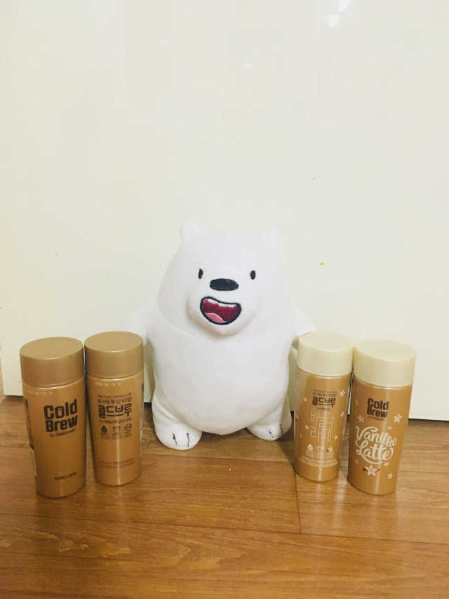 콜드브루 골드라떼, 바닐라라떼 리뷰 사진