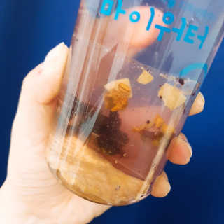 ㅎㅎ마이워터 과일워터팩+전용보틀_레몬파인애플 — 5점을 준 리뷰어가 2018년 5월 올린 사용 사진