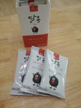 [정선드림] 착한 먹거리 달콩 검정콩 1set — 4점을 준 리뷰어가 2019년 6월 올린 사용 사진