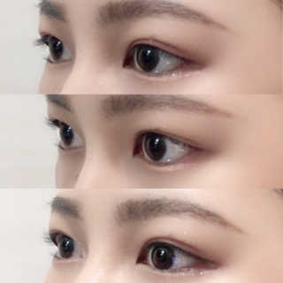 피카소 속눈썹 접착제 2종 + 아이미속눈썹 2종 — 5점을 준 리뷰어가 2019년 11월 올린 사용 사진