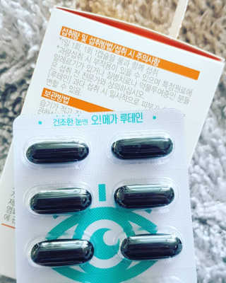 네츄럴굿띵스 오!메가루테인 60일분 — 5점을 준 리뷰어가 2019년 4월 올린 사용 사진