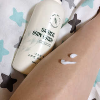 (주)에네스티 내추럴 촉촉  오트밀 바디로션 500ml — 3점을 준 리뷰어가 2019년 9월 올린 사용 사진