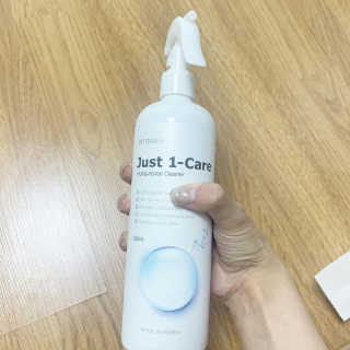 [펫토리아] 뚝딱케어 강아지 고양이 다목적세정제 — 5점을 준 리뷰어가 2020년 2월 올린 사용 사진