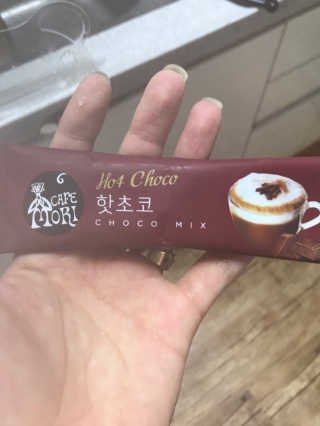 (주)쟈뎅 쟈뎅 까페모리 핫초코 50개입 — 5점을 준 리뷰어가 2017년 12월 올린 사용 사진