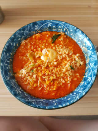 [풀무원] 포기하지 마라탕면 — 4점을 준 리뷰어가 2019년 7월 올린 사용 사진