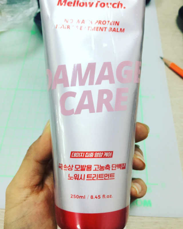 노워시 단백질 헤어 트리트먼트 밤 리뷰 사진