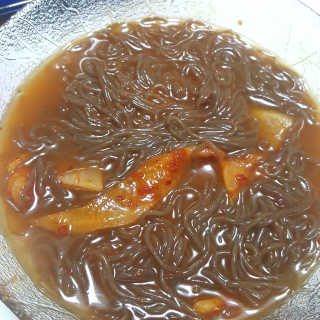 유천냉면 유천 비빔냉면 2인분+메밀지짐만두 280g — 5점을 준 리뷰어가 2018년 6월 올린 사용 사진