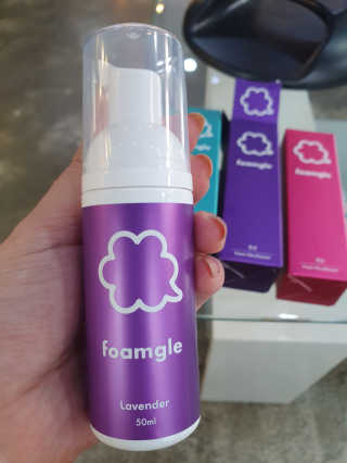 폼글 I foamgle [폼글] 거품가글 50ml 3종 - 민트, 라벤더, 라즈베리 — 5점을 준 리뷰어가 2019년 11월 올린 사용 사진