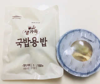 [풀무원] 사골곰탕국밥 황태해장국밥 — 4점을 준 리뷰어가 2018년 6월 올린 사용 사진