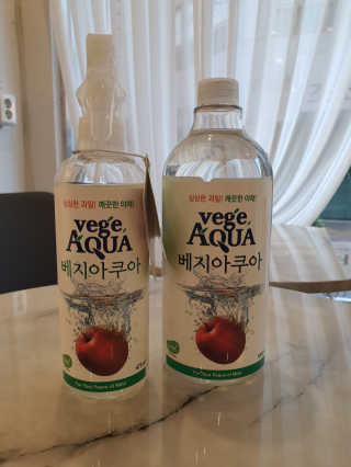 베지아쿠아 475ml + 리필 1000ml 1Set — 4점을 준 리뷰어가 2019년 11월 올린 사용 사진