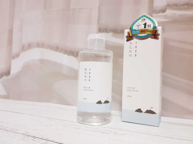 라운드랩 1025 독도 토너 200ml 리뷰 사진