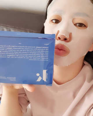 키노닉스 Querencia_Flawless 마스크팩 — 5점을 준 리뷰어가 2019년 4월 올린 사용 사진