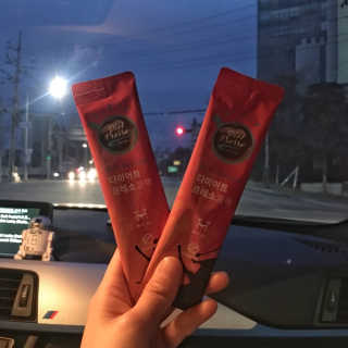 프리미엄 다이어트커피,  쓰리케어 다이어트프레소 — 4.5점을 준 리뷰어가 2019년 2월 올린 사용 사진