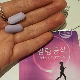 [감량공식] 다이어트 건강기능식품 — 5점을 준 리뷰어가 2020년 1월 올린 사용 사진
