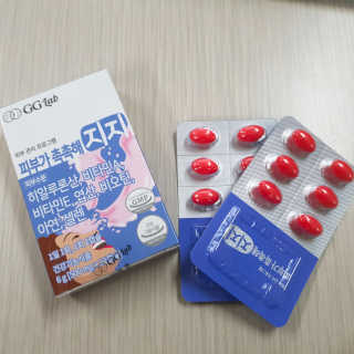 지지랩 [먹는히알루론산] 피부가 촉촉해지지 500mg x 12캡슐 — 4점을 준 리뷰어가 2019년 12월 올린 사용 사진