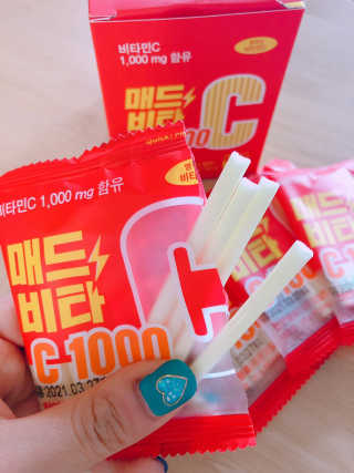 매드비타C 1000 — 4점을 준 리뷰어가 2019년 5월 올린 사용 사진