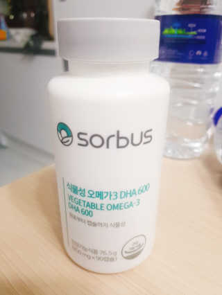 소버스 식물성 오메가3 DHA 600 — 5점을 준 리뷰어가 2020년 3월 올린 사용 사진