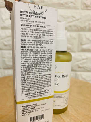 다슈코리아 다슈 데일리 안티 헤어로스 허브 헤어토닉 150ml — 4점을 준 리뷰어가 2019년 12월 올린 사용 사진