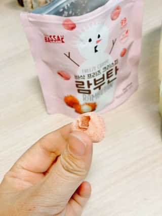 BASSAK 바삭 프리즈 크리스피 3종 — 5점을 준 리뷰어가 2020년 1월 올린 사용 사진