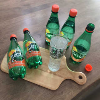 페리에 피치 500ml PET — 4점을 준 리뷰어가 2019년 11월 올린 사용 사진