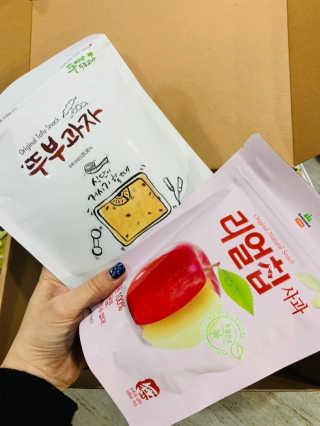 [맘마레시피] 육퇴 후 맥주는 진리, 육퇴간식박스 — 5점을 준 리뷰어가 2020년 1월 올린 사용 사진