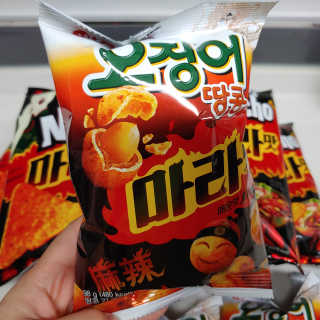 오징어땅콩,도도한나쵸 오징어땅콩 마라맛, 도도한나쵸 마라맛 — 5점을 준 리뷰어가 2019년 8월 올린 사용 사진