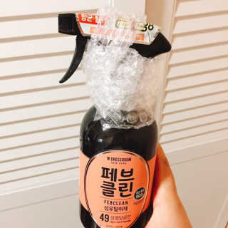더블유드레스룸 페브클린 500ml — 5점을 준 리뷰어가 2018년 11월 올린 사용 사진