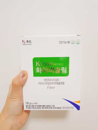 두루원 똥기사의 Kfood 화이버슬림 — 5점을 준 리뷰어가 2018년 7월 올린 사용 사진