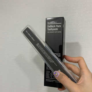 the naked object 디블랙팩치약 디블랙칫솔 세트 — 5점을 준 리뷰어가 2019년 12월 올린 사용 사진