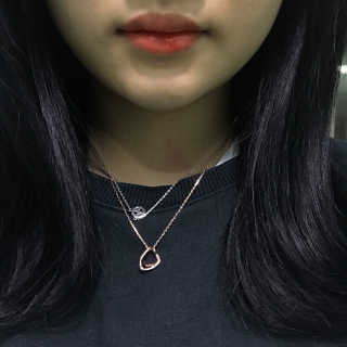 더블유랩 헤나틴트 (3호 패셔너블:오렌지) — 2.5점을 준 리뷰어가 2016년 11월 올린 사용 사진