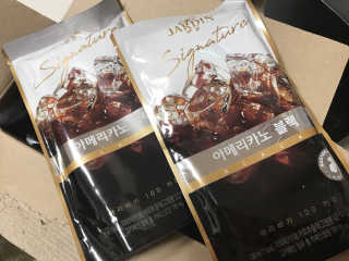 (주)쟈뎅 쟈뎅 시그니처 블랙, 헤이즐넛 230ml — 4.67점을 준 리뷰어가 2018년 7월 올린 사용 사진