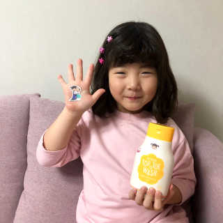 꼬모조이 뽀득뽀득 콩순이 탑투토 워시 — 5점을 준 리뷰어가 2019년 10월 올린 사용 사진