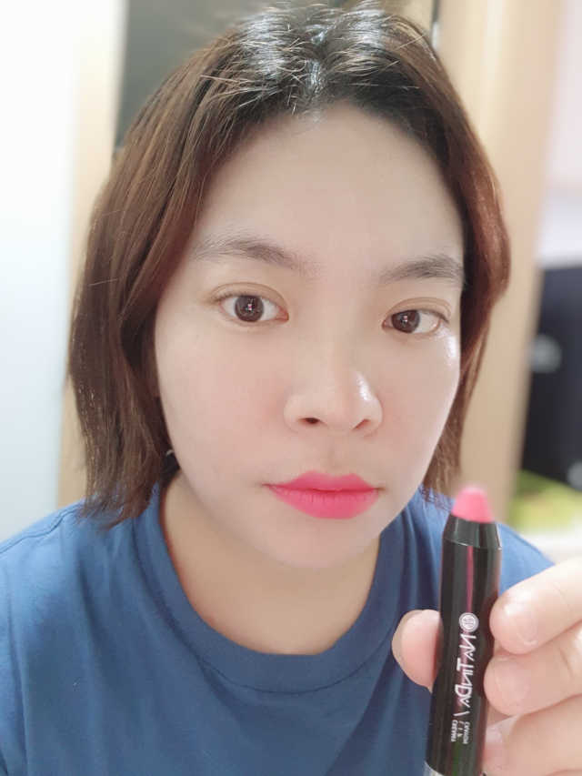 나틴다 크리미 립크레용 리뷰 사진