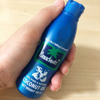 파라슈트 100퍼 코코넛오일 100ml — 5점을 준 리뷰어가 2018년 8월 올린 사용 사진