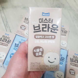 헤이미스터브라운 [매일유업] 헤이 미스터브라운 12개입 — 5점을 준 리뷰어가 2019년 8월 올린 사용 사진