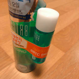 비알티씨 안티폴루션 블랙헤드 클렌징 오일 — 5점을 준 리뷰어가 2019년 3월 올린 사용 사진