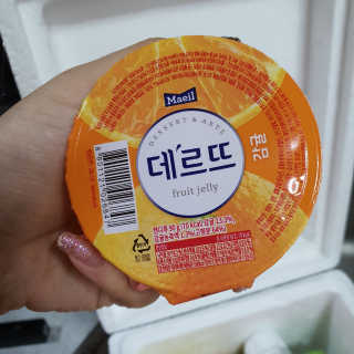 데르뜨 떠먹는 과일 3종, 짜먹는 과일 2종 총 10개 체험 — 5점을 준 리뷰어가 2020년 3월 올린 사용 사진