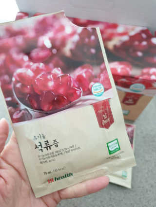 [하이헬스] 정말 진하고 맛있는 유기농 석류즙 30포 — 5점을 준 리뷰어가 2019년 11월 올린 사용 사진
