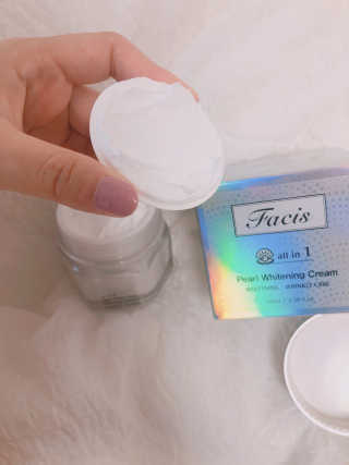 파시스 올인원 진주 화이트닝 크림 100ml — 4점을 준 리뷰어가 2019년 5월 올린 사용 사진