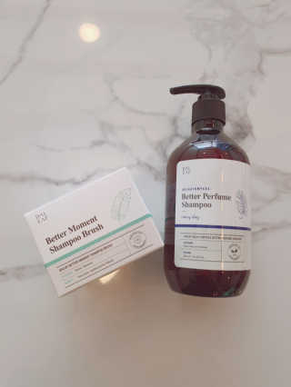 달리프 베러 퍼퓸 샴푸 1000ml 레이니데이 or 일랑로즈 — 5점을 준 리뷰어가 2020년 2월 올린 사용 사진