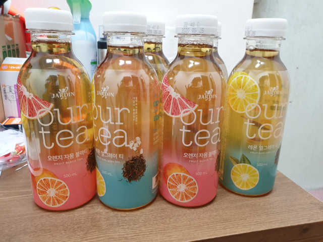 [쟈뎅] 아워티 500ml （총 6병） 리뷰 사진