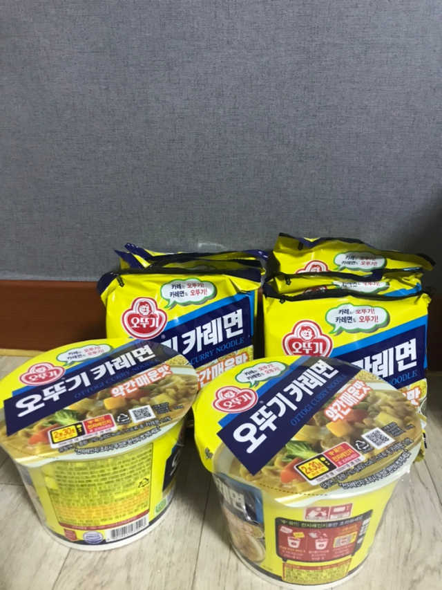 오뚜기카레면 2차 모집 리뷰 사진