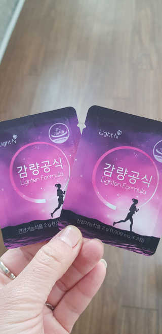 [감량공식] 다이어트 건강기능식품 — 5점을 준 리뷰어가 2019년 12월 올린 사용 사진
