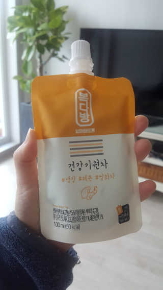 자연원 복다방 2종 100ml 10포씩 — 5점을 준 리뷰어가 2018년 12월 올린 사용 사진