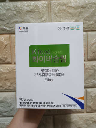 케이푸드 똥기사의 Kfood 화이버슬림 — 3점을 준 리뷰어가 2019년 8월 올린 사용 사진